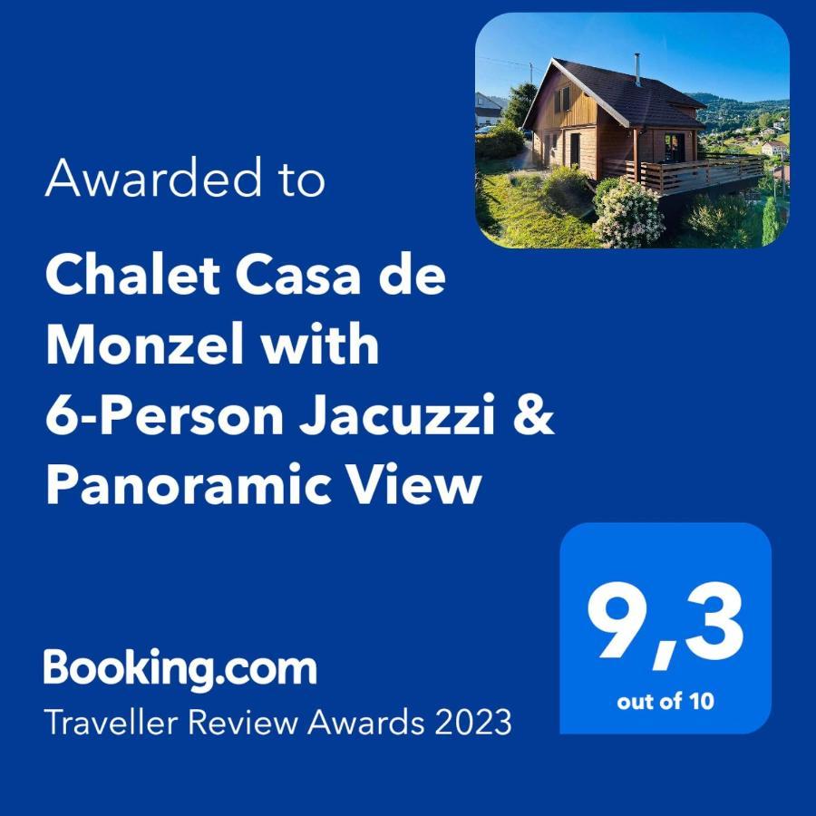 Casa De Monzel With 6-Person Jacuzzi & Panoramic View Villa La Bresse Ngoại thất bức ảnh